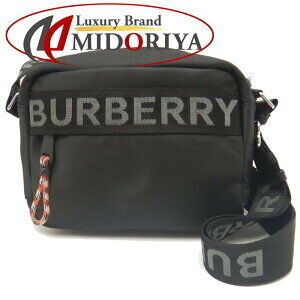 Burberry Crossbody Shoulder Bag Black Nylon